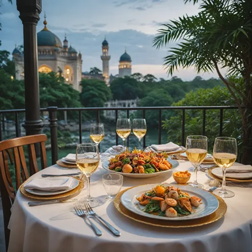 Gourmet journeys: food in Brunei Darussalam for refined hotel stays